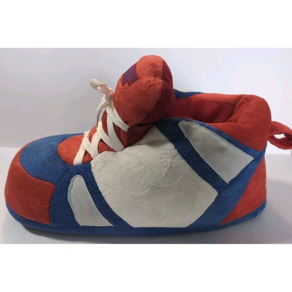 Los Angeles Clippers Comfy Feet Large Slippers Plush House Shoes NBA Basketball - Picture 10 of 13